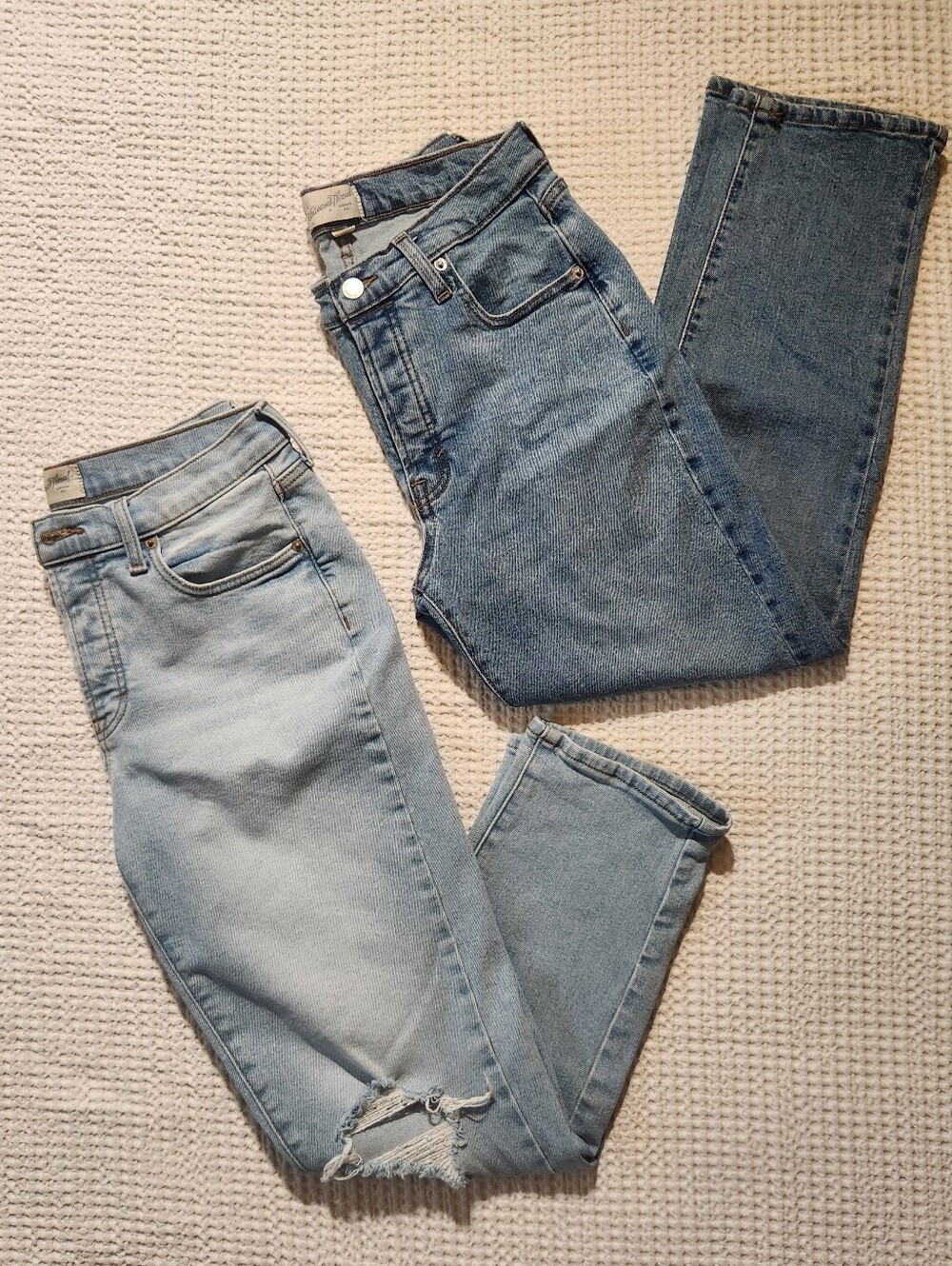 Universal Thread Women’s High-Rise Jeans Duo - Light Wash & Medium Wash